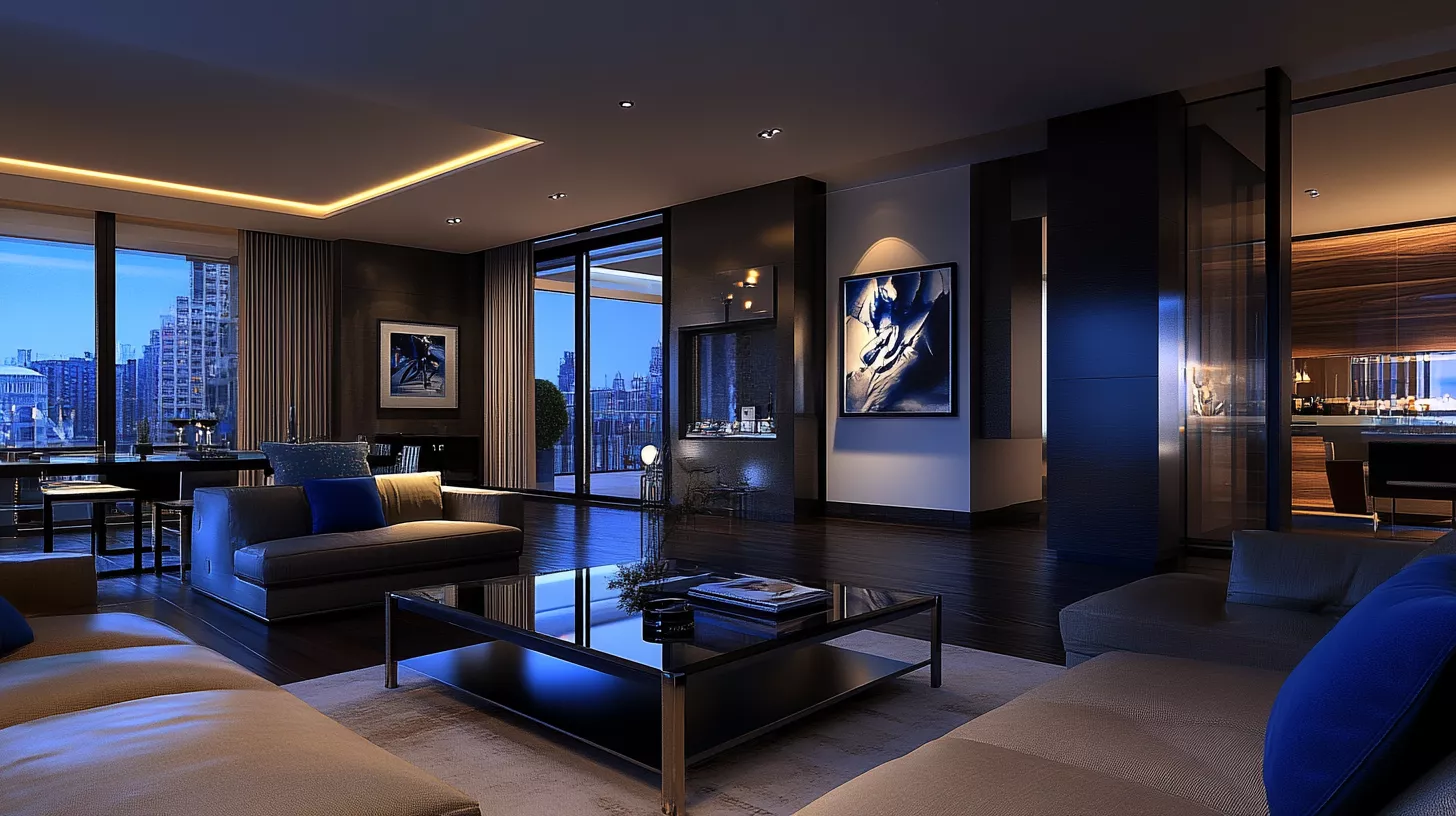 Luxury hotel decor balances comfort and luxury in hotel apartment design